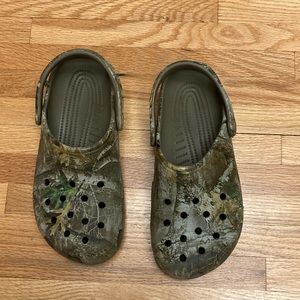 Camo Crocs, Men’s Size 7